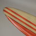 Light Stripes - Image 3 - 39 Inch Hand Carved Painted Light Stripes Wooden Surfboard Wall Hanging Decor