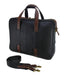 Cole Haan Buchannon Leather Briefcase Designer Business Travel Attache Case Laptop Computer Bag Image 2