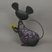 Adorable Mouse Eating Cheese Metal LED Solar Garden Statue Accent Light Outdoor Décor Image 3
