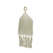 Bohemian Hand Tied Macrame Envelope Wall Pocket 21.25 Inches High Image 3