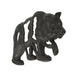 Cast Iron Bear Wall Mounted Sculpture Cabin Home Art Hanging Plaque Lodge Decor Image 2