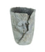 Enchanting Concrete Leaf-Wrapped Child's Face Planter/Vase with Weathered Finish - 8 Inches Tall, Perfect for Succulents,