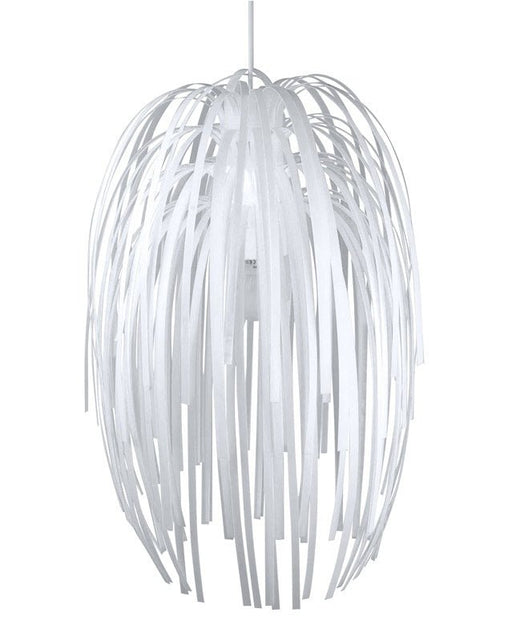 Fireworks Pendant Lamp - Captivating Cascading Design, Soft White Glow, 24 Inches Tall - UL Listed - Durable Polypropylene,