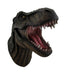 Jurassic Jaws Snarling Tyrannosaurs Rex Wall Mounted Dinosaur Head Bust Sculpture T-Rex Decor Image 1