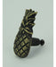Set of 12 Antique Brass Finish Cast Iron Pineapple Drawer Pulls - Easy Installation - 2.25 Inches High Vintage Tropical