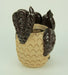 Set of 2 Adorable 9 Inch Tall Decorative Owl Planters Image 3