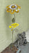 Set of 2 White Yellow Honey Bee Sunflower Garden Stake Welcome Sign Yard Decor Image 5