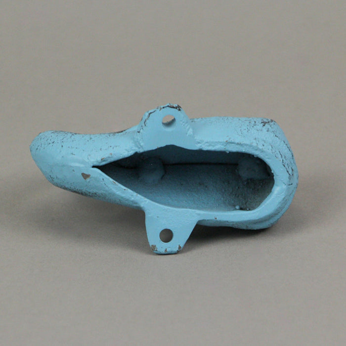 Set of 3 Decorative Cast Iron Blue Whale Wall Hooks for a Playful Naut —  Zeckos